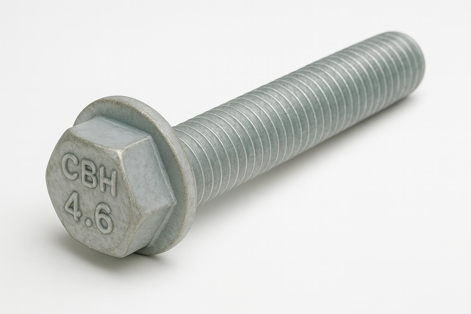 HEX FLANGE BOLT-(DIN 6921)-FULL THREAD-M16 X 2 X 130M-GRADE 4.6